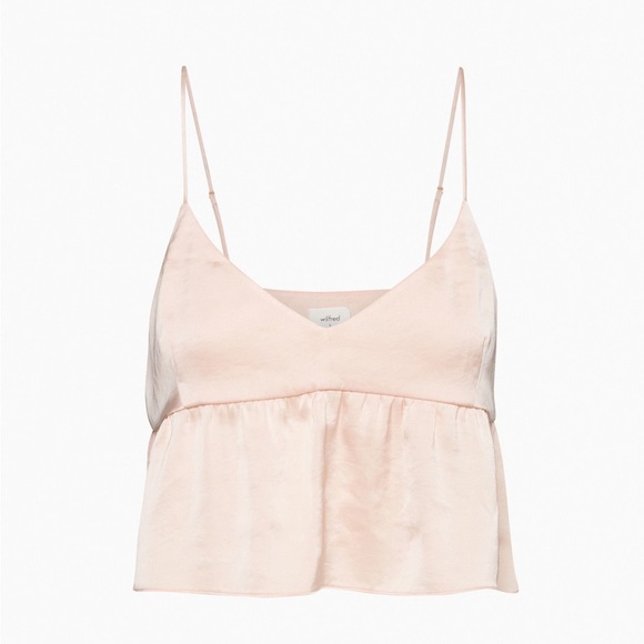 Wilfred Tops - Wilfred Blush Satin Camisole
